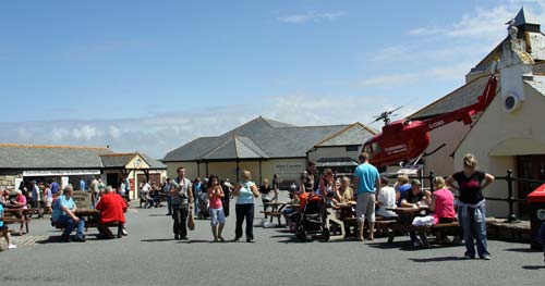 Land's End Visitor Centre with amusements